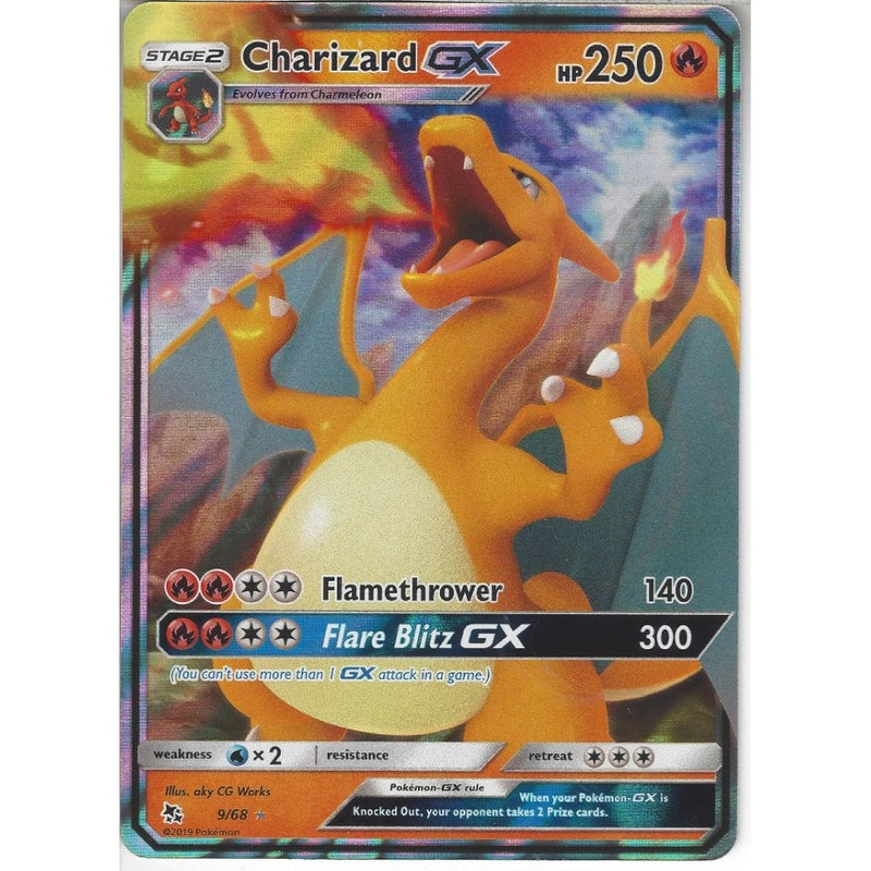Charizard GX Hidden Fates 9/68 Pokémon card