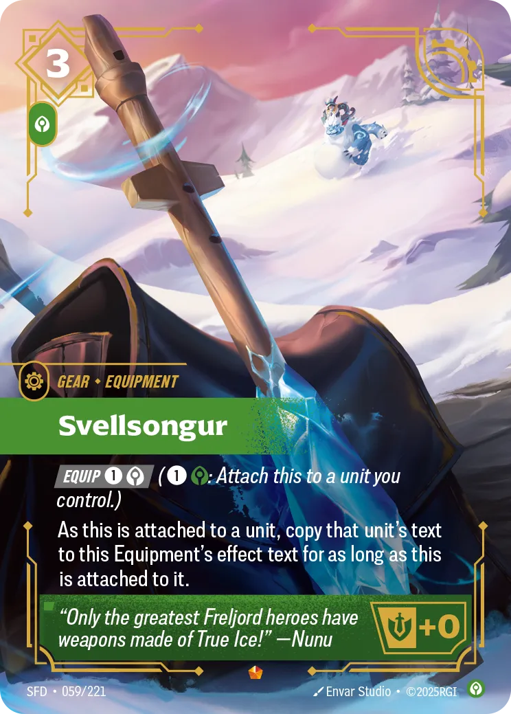 Svellsongur, Spiritforged 059/221