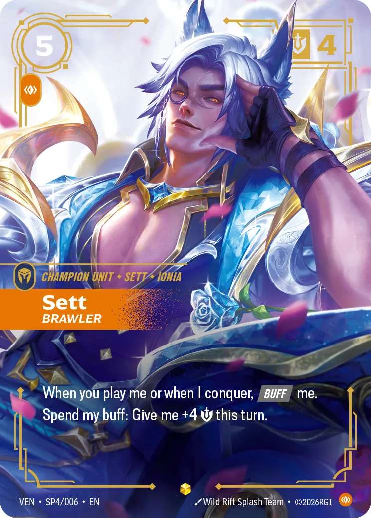 Sett, Brawler, Vendetta SP4/006